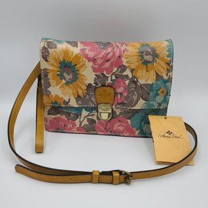 NWT Patricia Nash Lanza Crossbody Organizer Bag